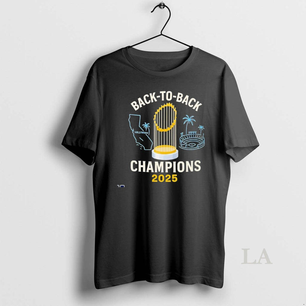 Original Los Angeles Dodgers Back To Back Champions 2025