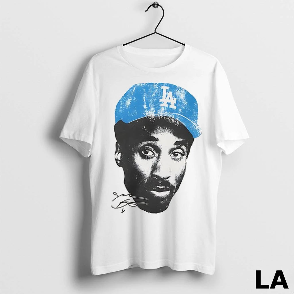 Original Los Angeles Dodgers Kobe Bryant Portrait Signature