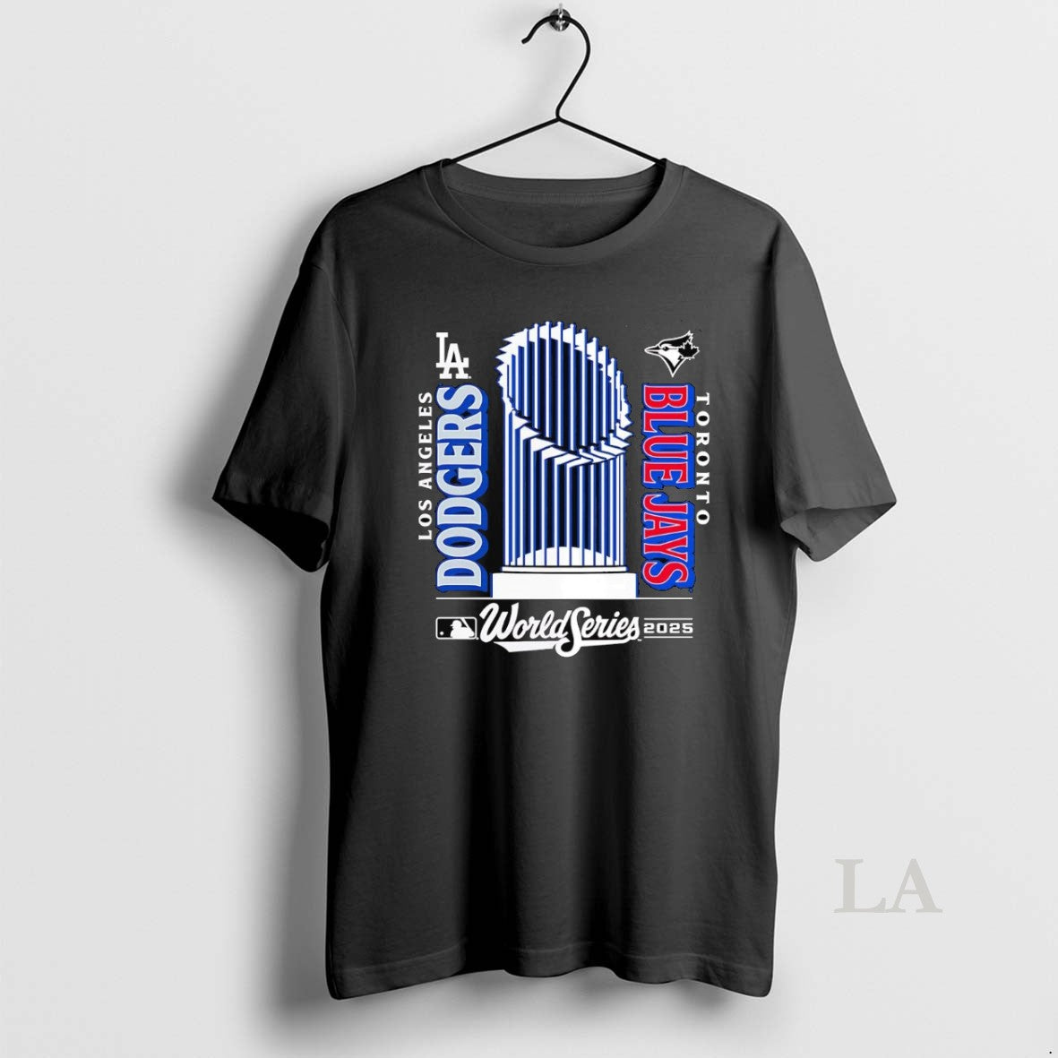 Original Los Angeles Dodgers Vs Toronto Blue Jays Matchup World Series Trophy 2025
