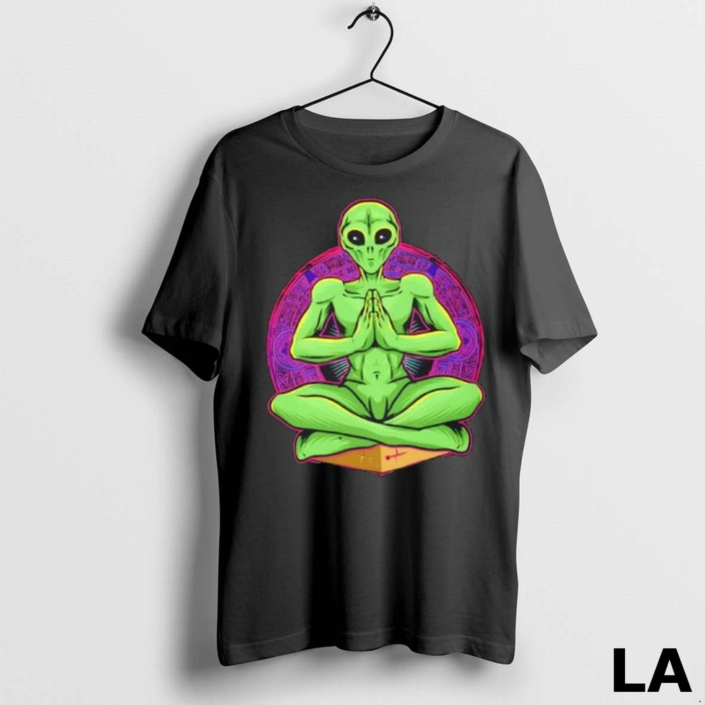 Original Meditating Alien Cosmic Spiritual
