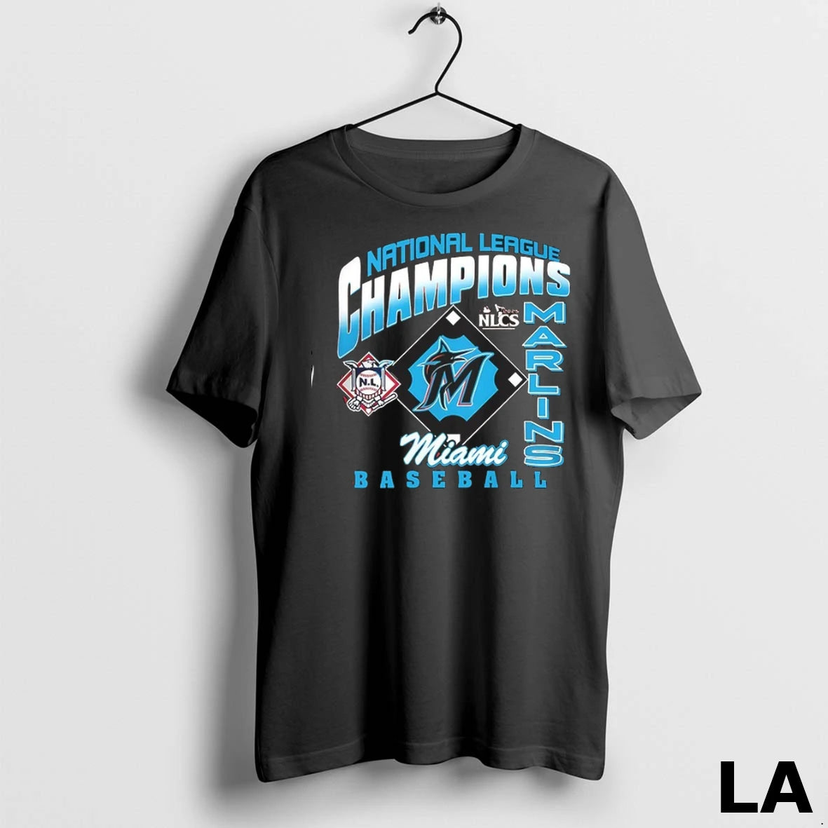 Original Miami Marlins 2025 Nlcs Champions Mlb National League Baseball
