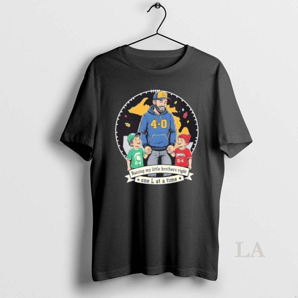 Original Michigan 4 0 Rivalry College Football Go Blue Little Brother