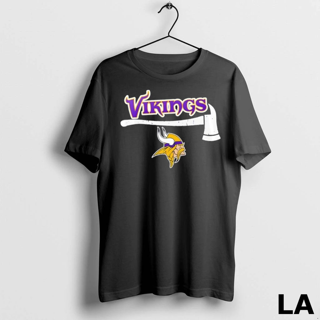 Original Minnesota Vikings Firefighter Appreciation Day 2 Sided