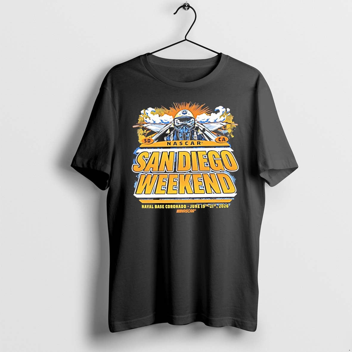 Original Nascar San Diego Weekend Naval Base Coronado Jone 19 21 2026 Tshirts