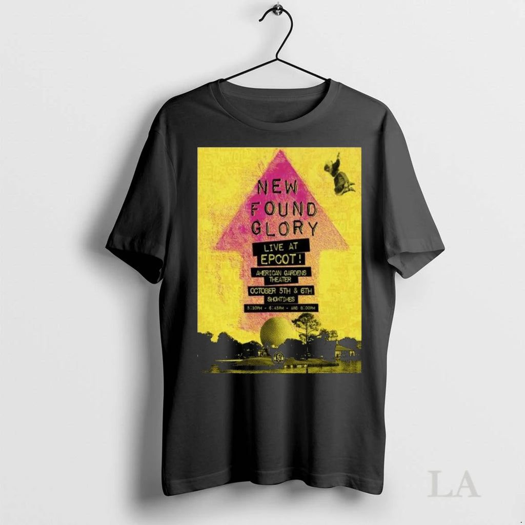 Original New Found Glory Fall Tour 2025 America Gardens Theatre Long Sleve