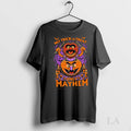 Original No Trick Or Treat Only Mayhem Puppet Pumpkin Halloween