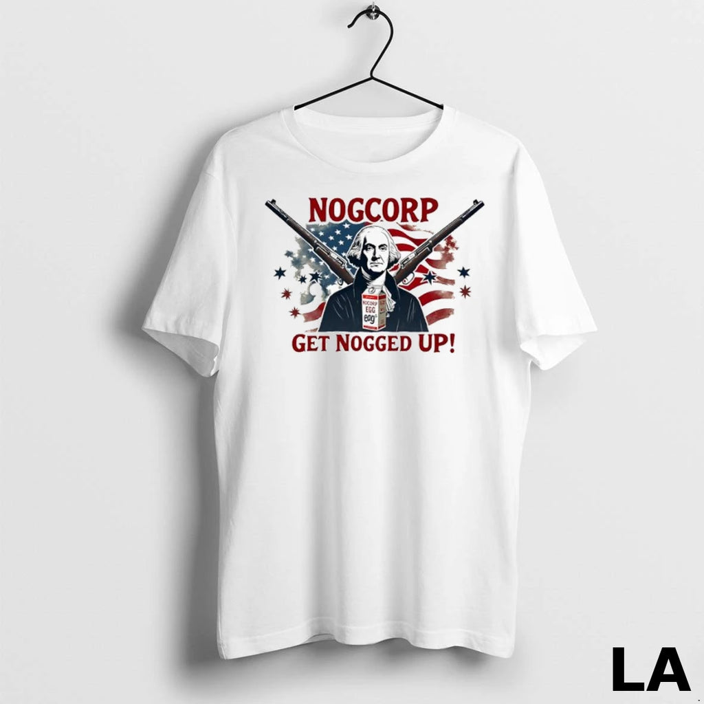 Original Nogcorp Get Nogged Up Usa Flag Ladies