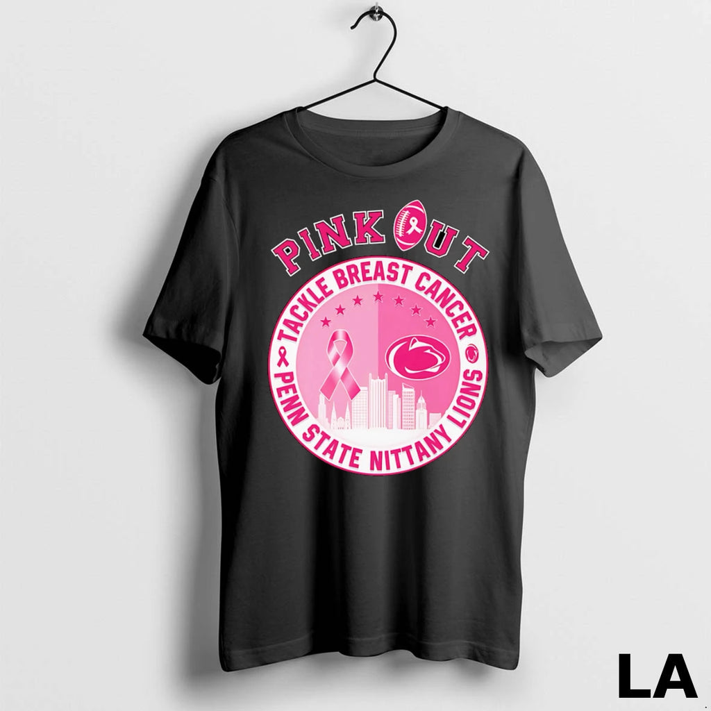 Original Pink Out Tackle Breast Cancer Penn State Nittany Lions