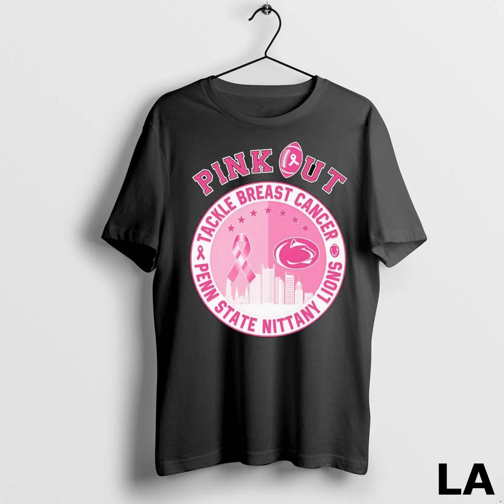 Original Pink Out Tackle Breast Cancer Nittany Lions