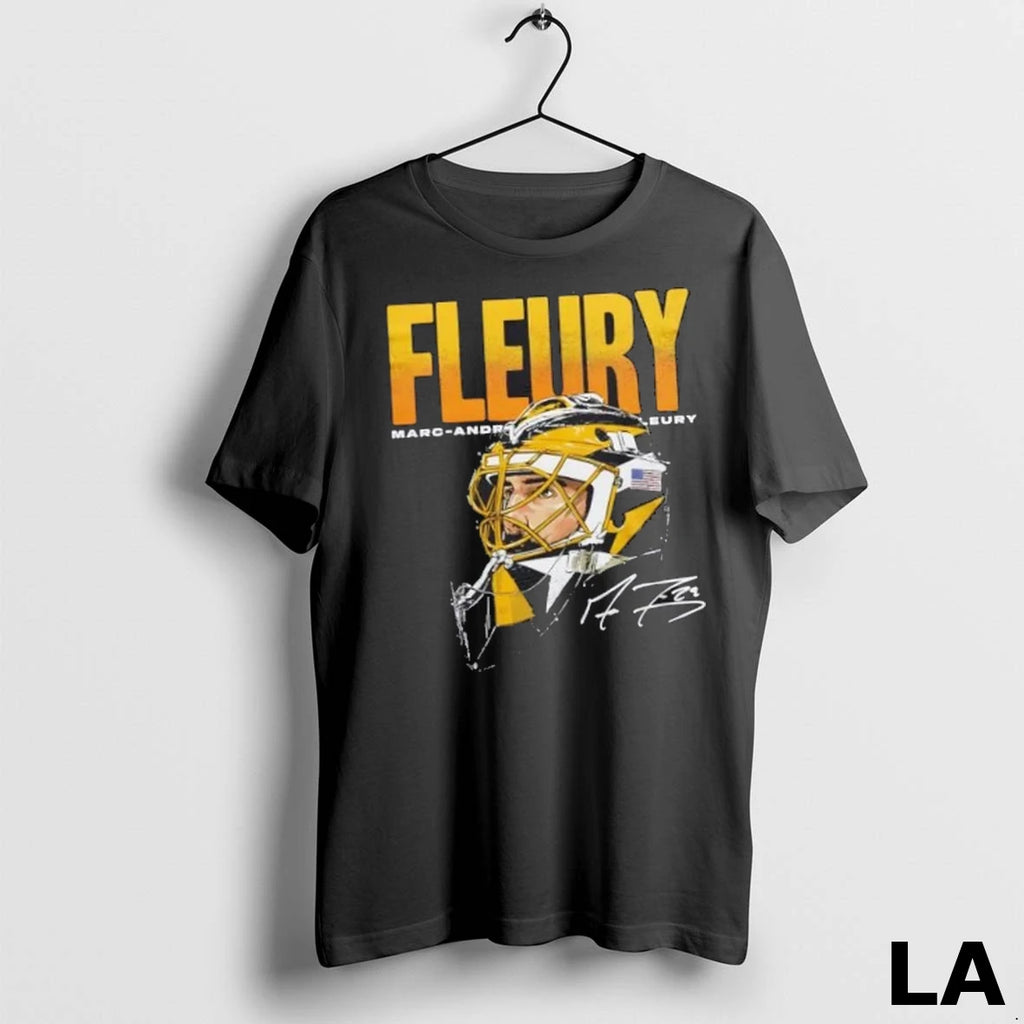 Original Pittsburgh Penguins 29 Marc Andre Fleury Signature 2 Sided