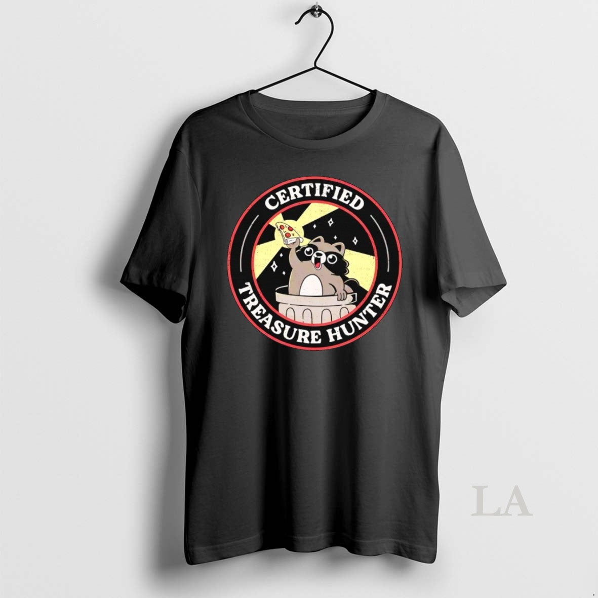 Original Raccoon Certified Treasure Hunter