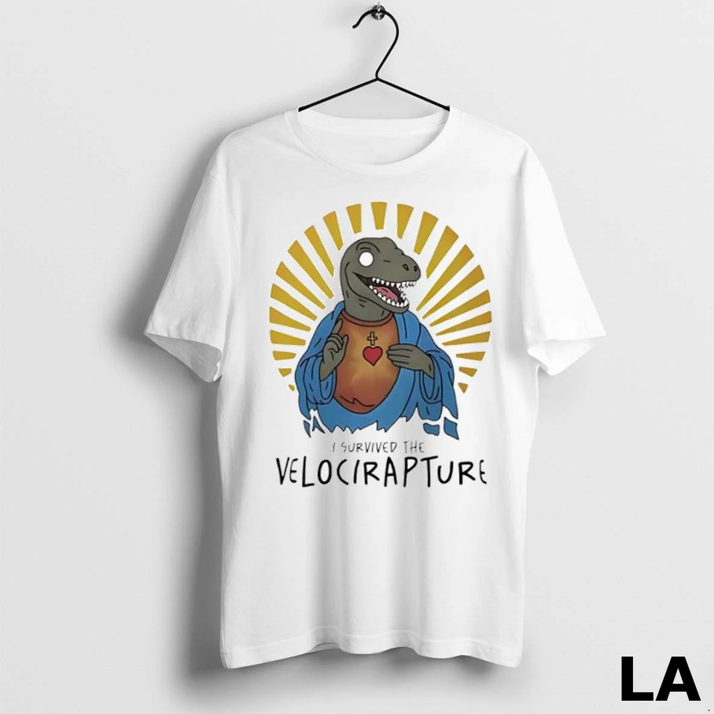 Original Raptor Jesus I Survived The Velocirapture Ladies