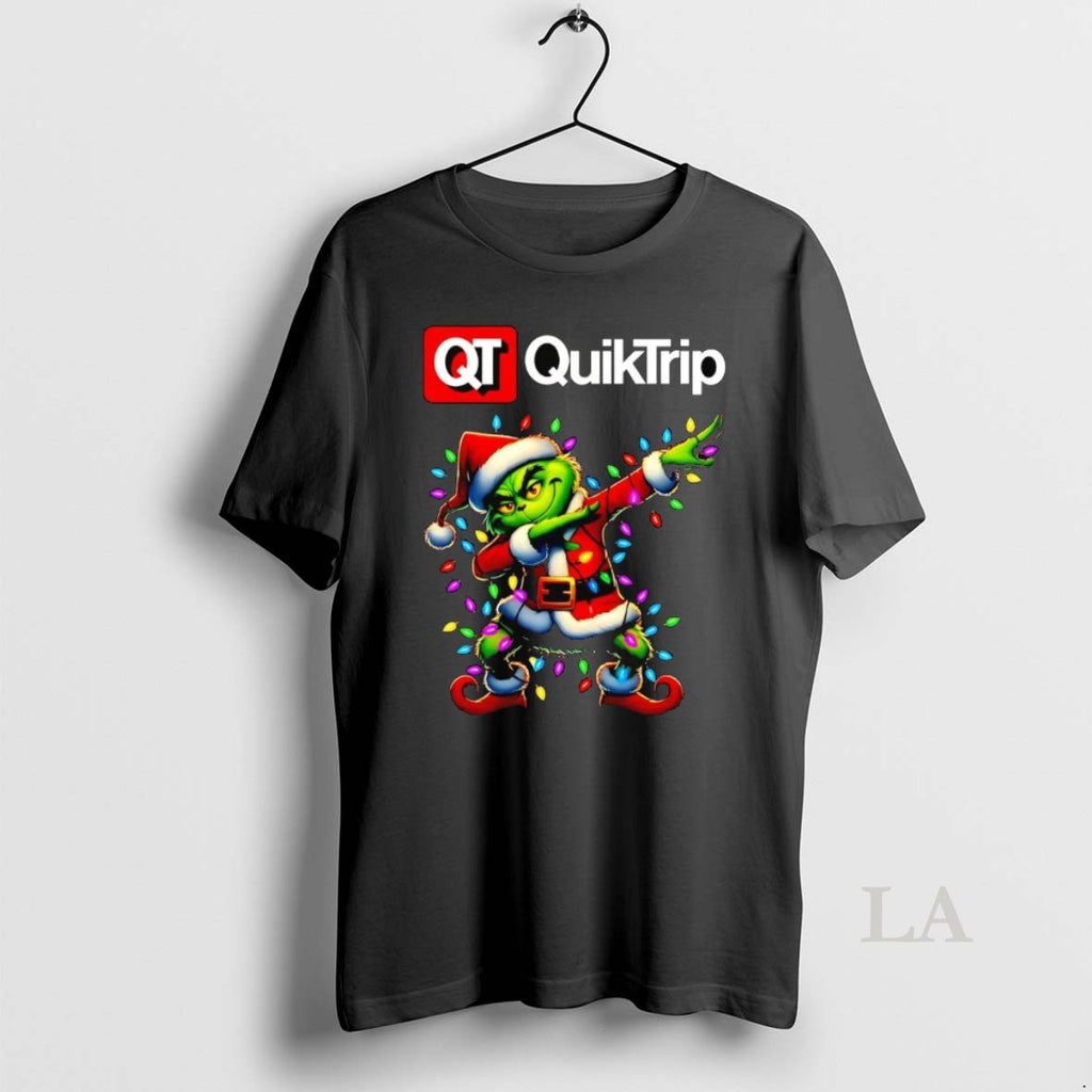 Original Santa Grinch Dabbing Quiktrip Christmas Light