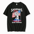 Original Saturdays Are Fore America Eagle Golf Usa Flag Tshirts Jpg