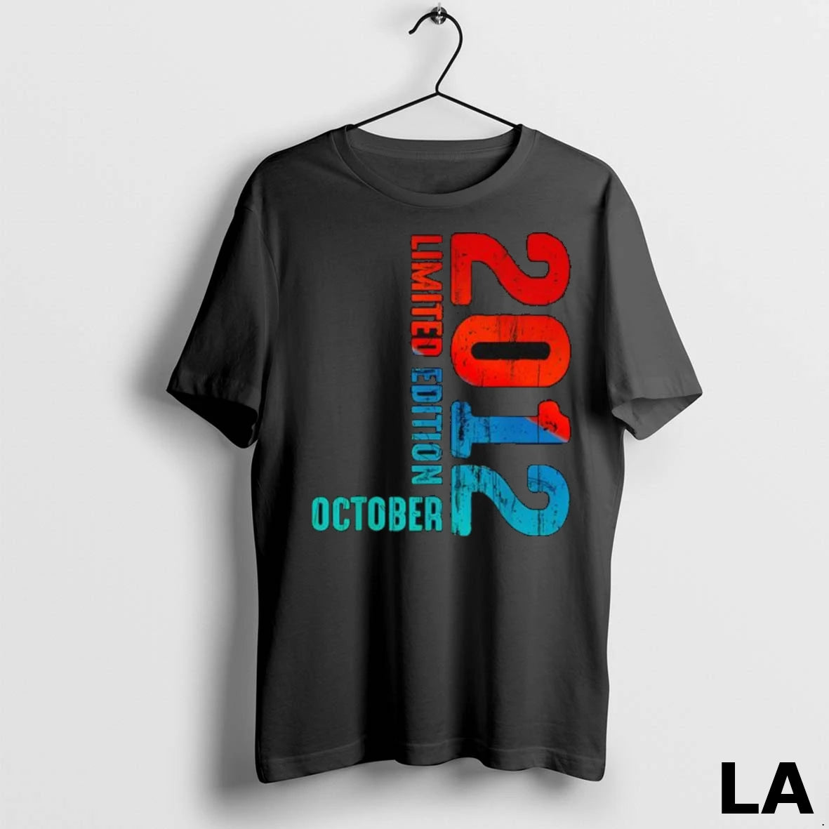 Original Since 2012 Limited Edition October 2012 Year 2012 Retro 2012 Ladies