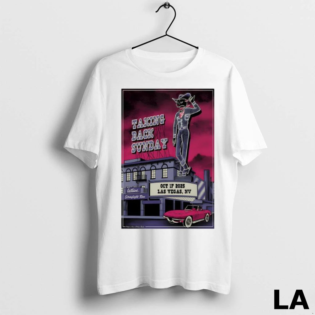 Original Taking Back Sunday Oct 17 2025 Las Vegas Nv Ladies