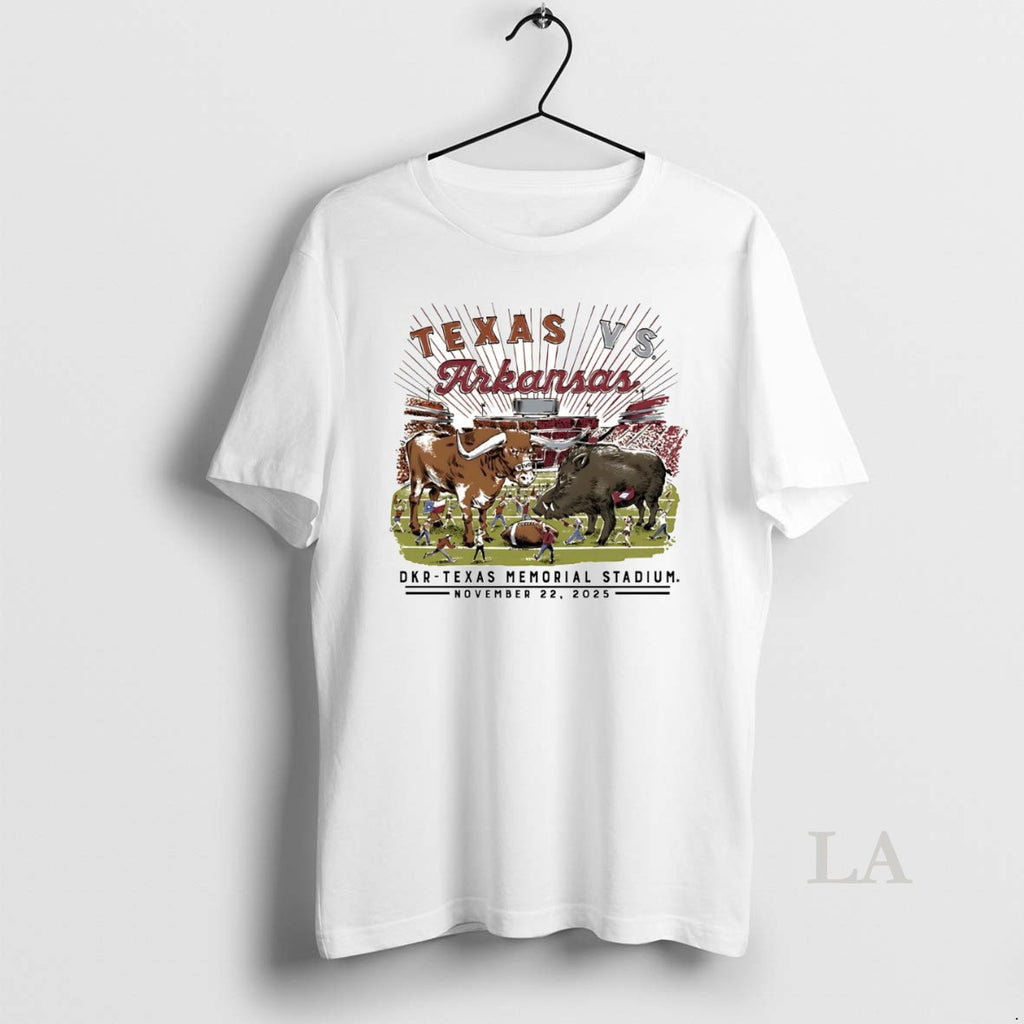 Original Texas Longhorns Vs Arkansas Razorbacks Game Day 2025