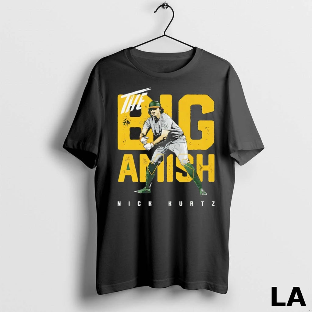 Original The Big Amish Nick Kurtz Sacramento Athletics