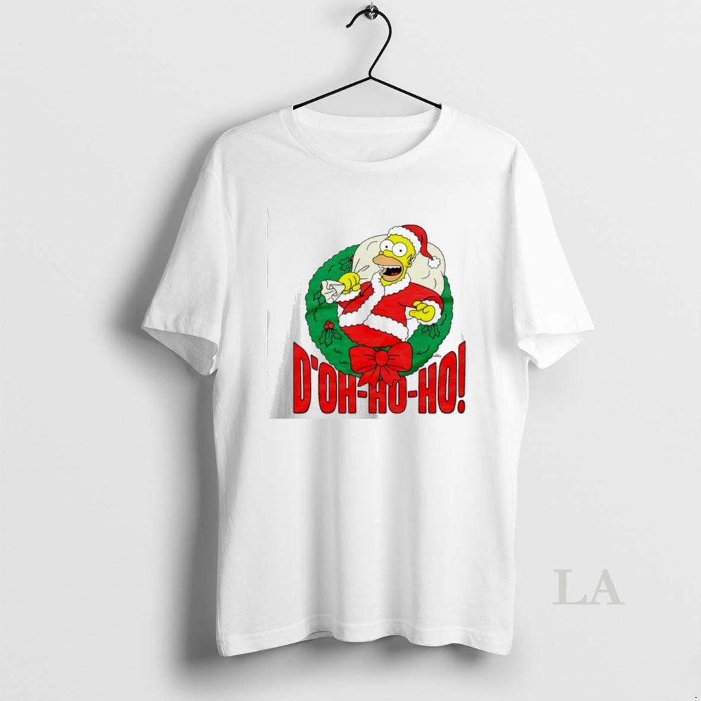 Original The Simpsons Homer Doh Ho Ho Christmas