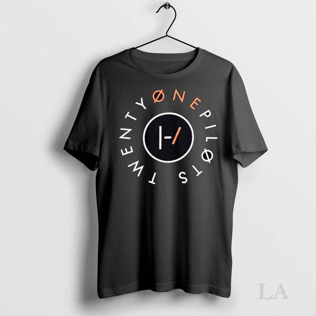 Original Twenty One Pilots Circular Text Band Logo Icon
