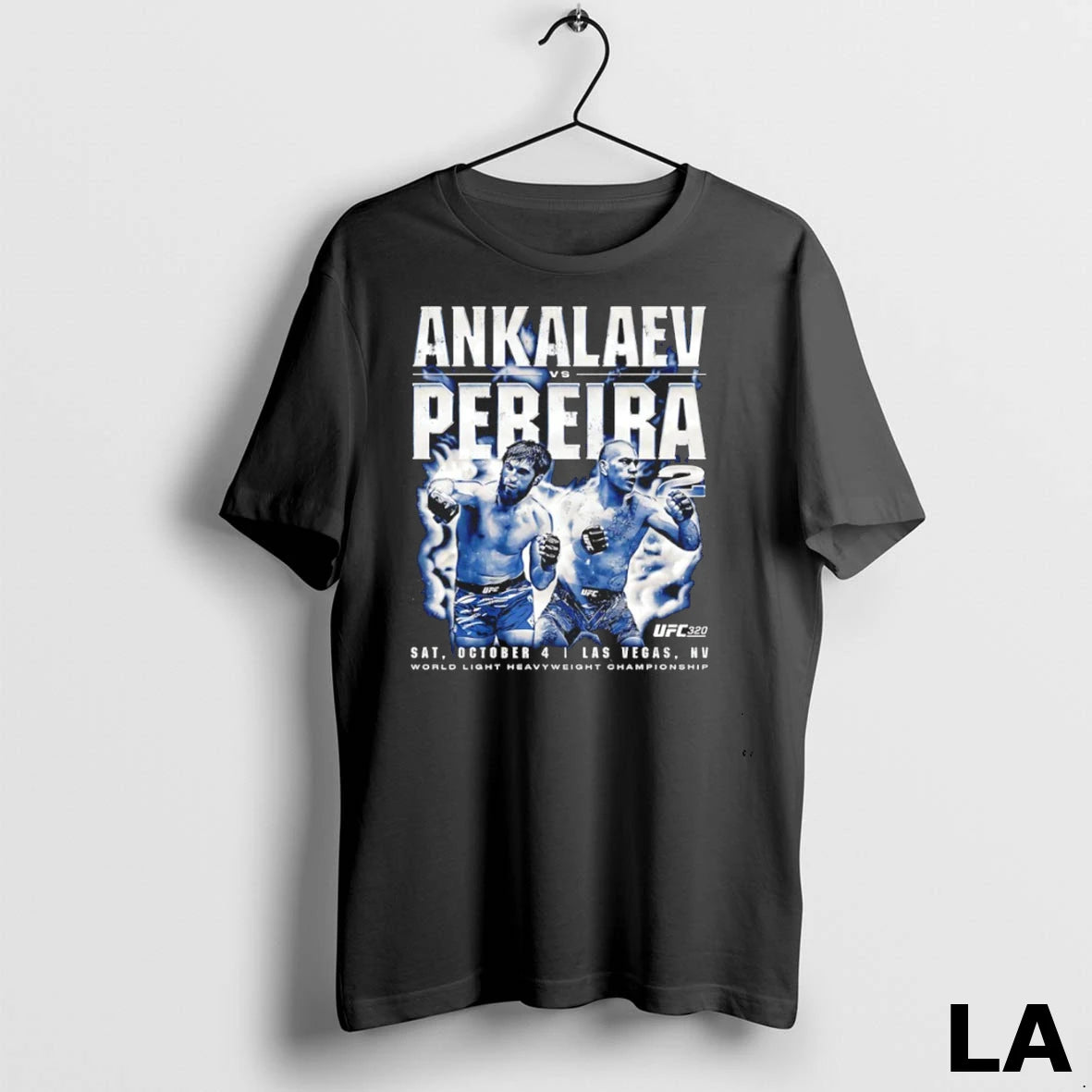 Original Ufc 320 Pereira Vs Ankalaev Graphic Vintage