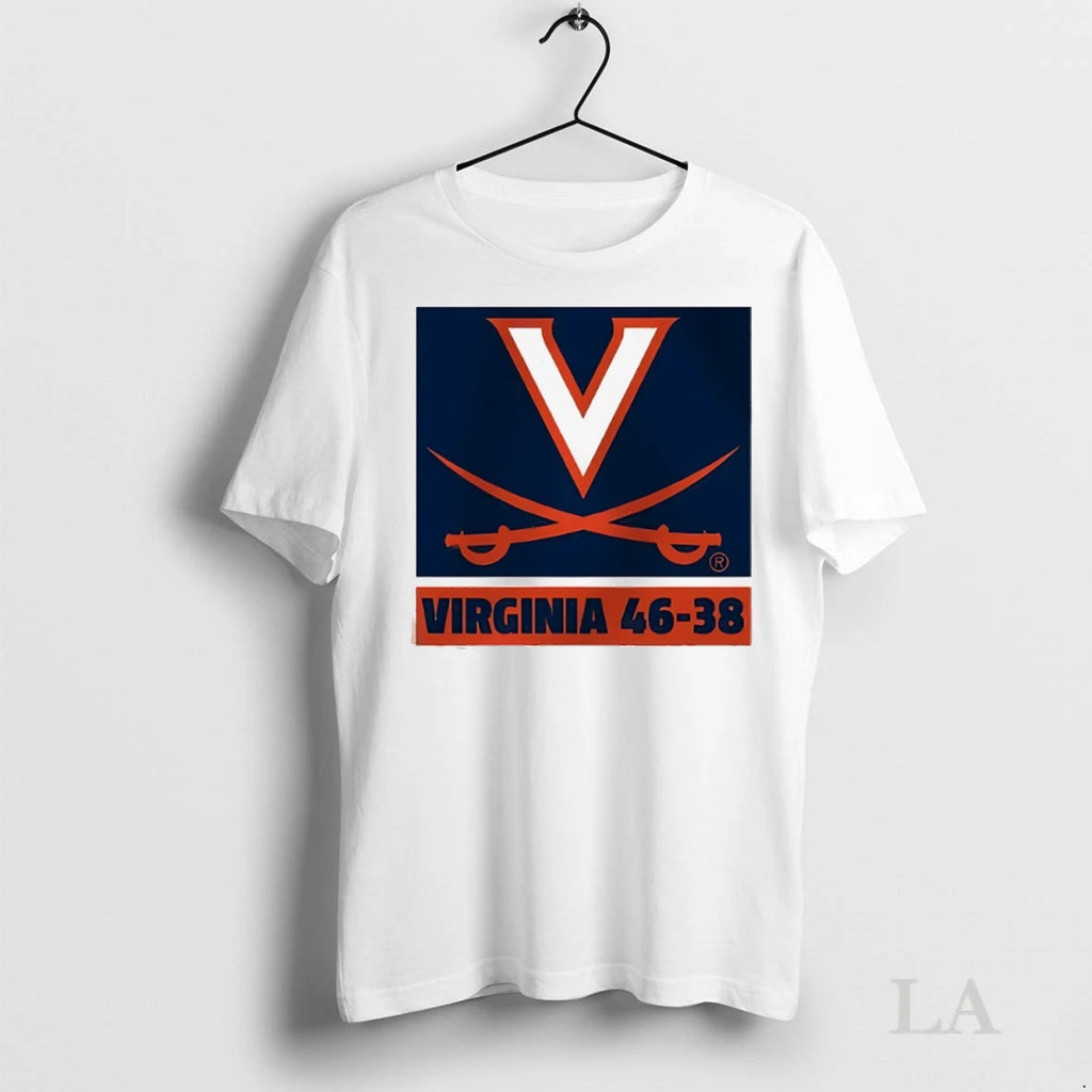 Original Virginia Cavaliers Football 46 38 Logo