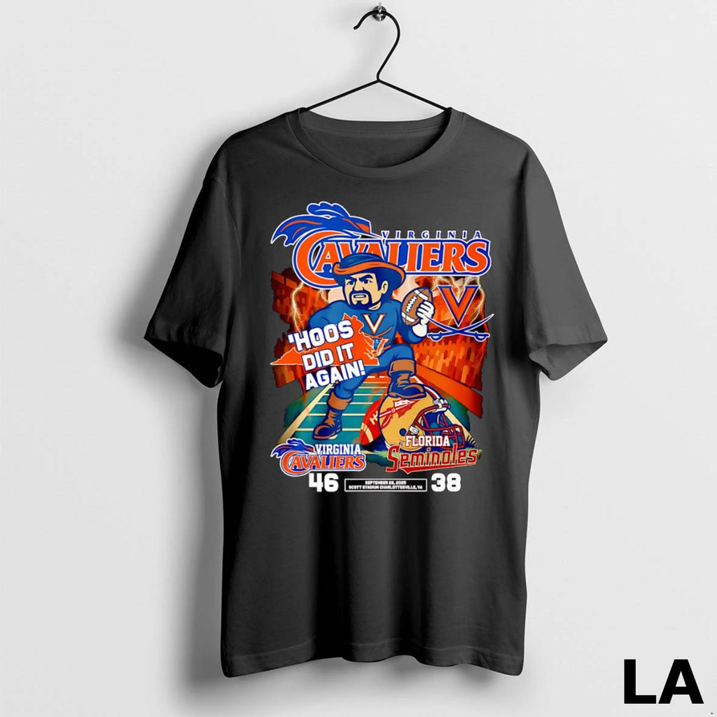 Original Virginia Cavaliers Hoos Did It Again Mascot