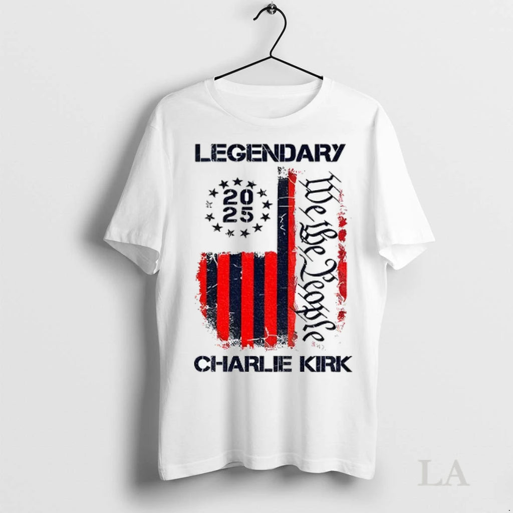 Original We The People Freedom Charlie Kirk Rest In Peace American Flag