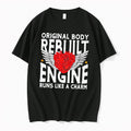 Original Body Rebuilt Engine Runs Like A Charm Winged Mechanical Heart Tee Tshirts
