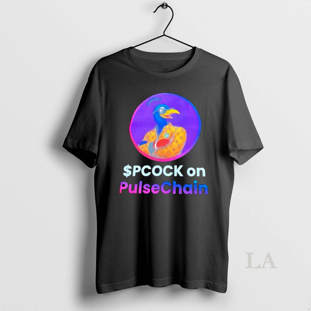 Original Spcock On Pulsechain Logo T Shirt Q4qo1r