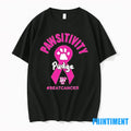 Pawsitivity Pudge The Cat Breast Cancer Awareness Tshirts Sweater