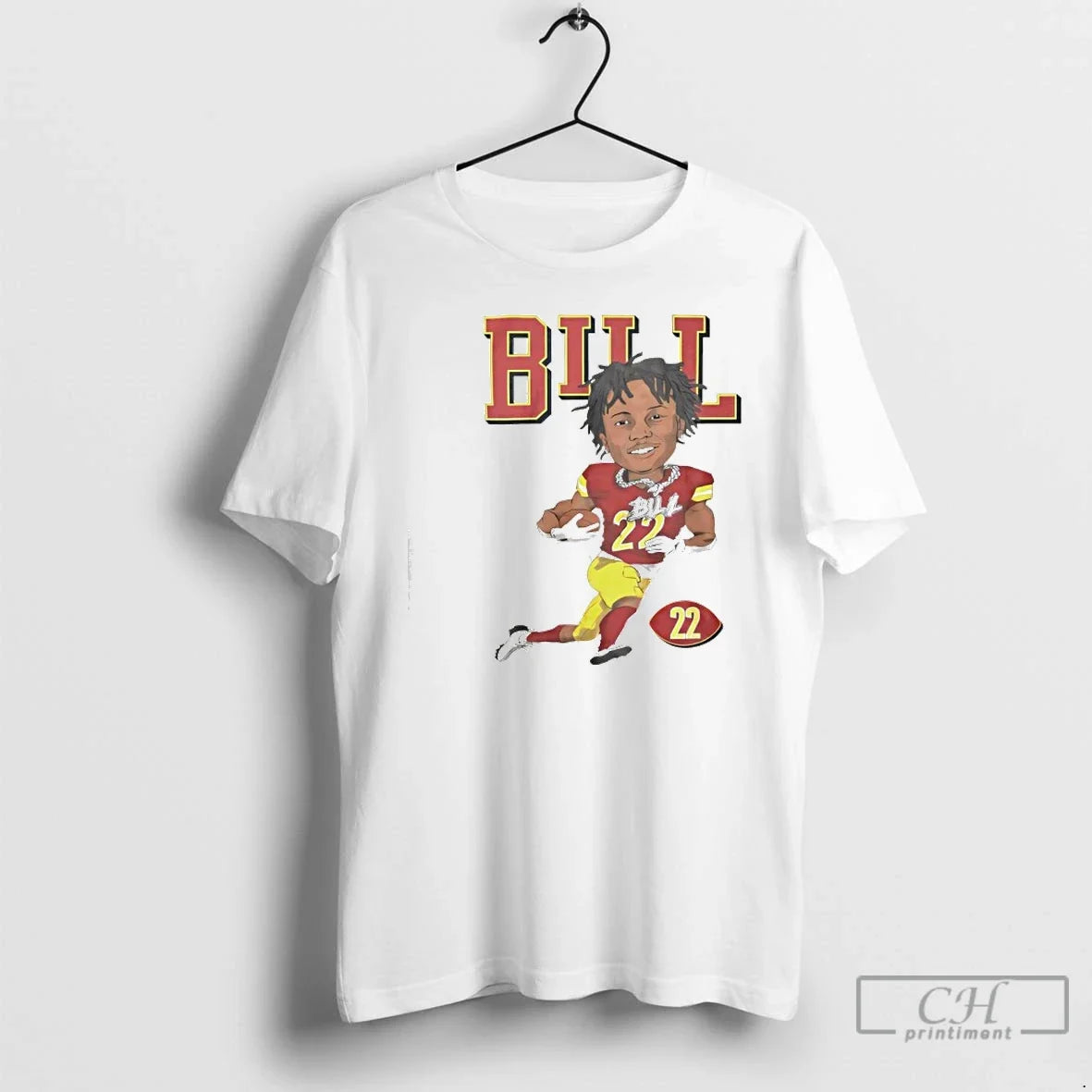 Premium Bill 22 Jacory Croskey Washington Commanders Football T Shirts