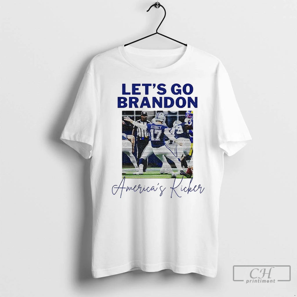 Premium Brandon Aubrey Lets Go Brandon Dallas Cowboys