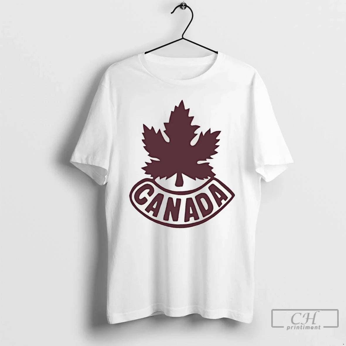Premium Canada Leaf Logo T Shirts