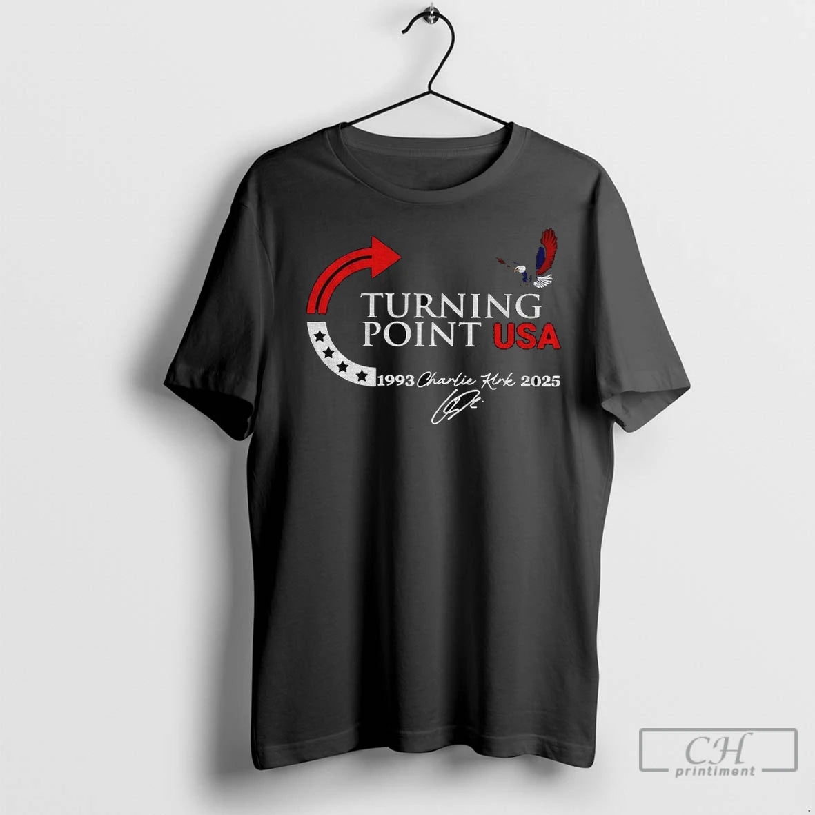 Premium Charlie Kirk Freedom This Is The Turning Point Usa Signature