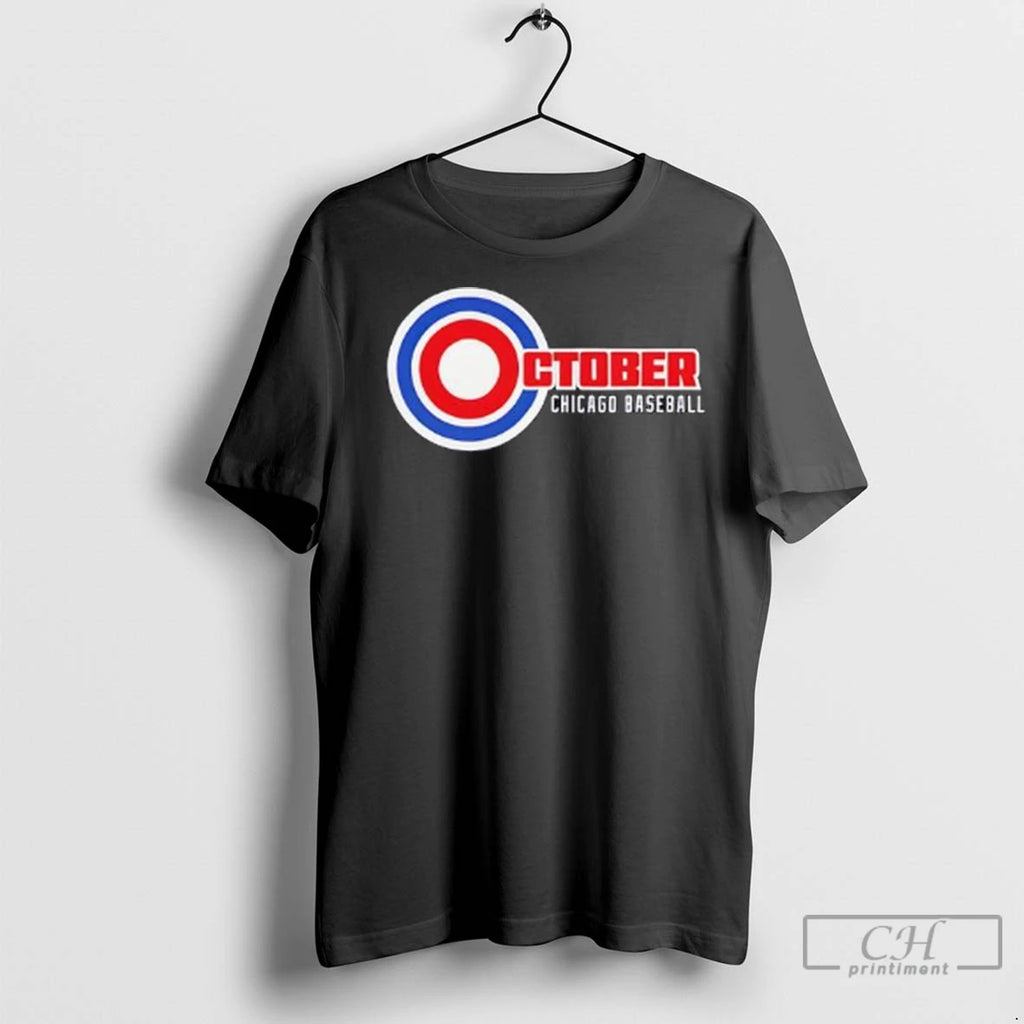 Premium Chicago October Baseball Logo Retro Ladies
