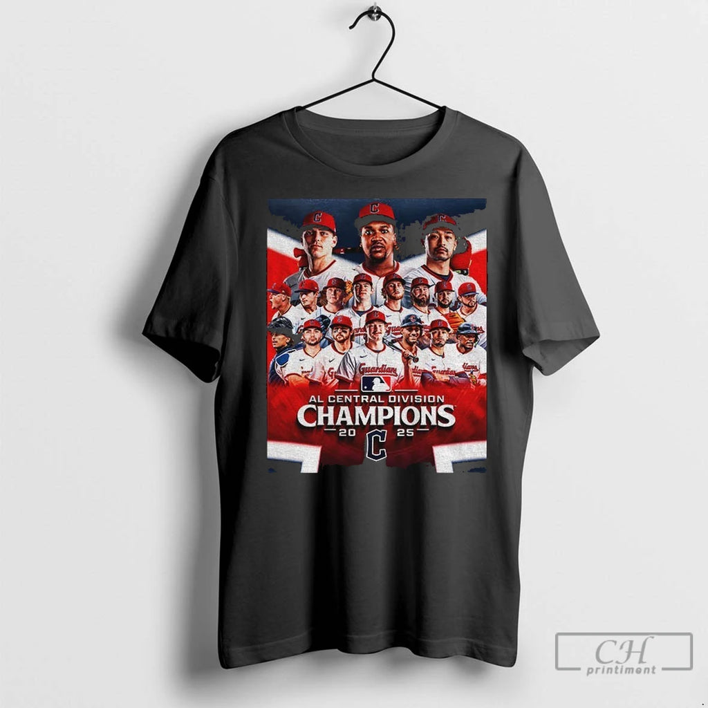 Premium Cleveland Guardians Al Central Division Champions 2025 Mlb Baseball