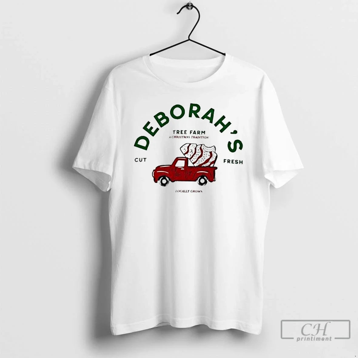 Premium Deborahs Tree Farm A Christmas Tradition Cut Fresh Locally Grown Holiday T Shirts