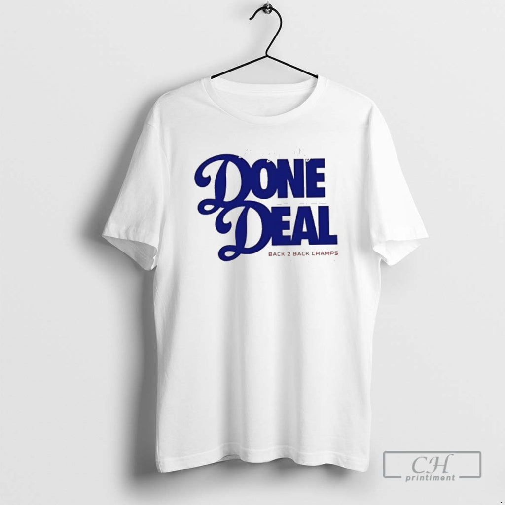 Premium Done Deal La Back 2 Back Los Angeles Dodgers 2025 Shirt Sweater