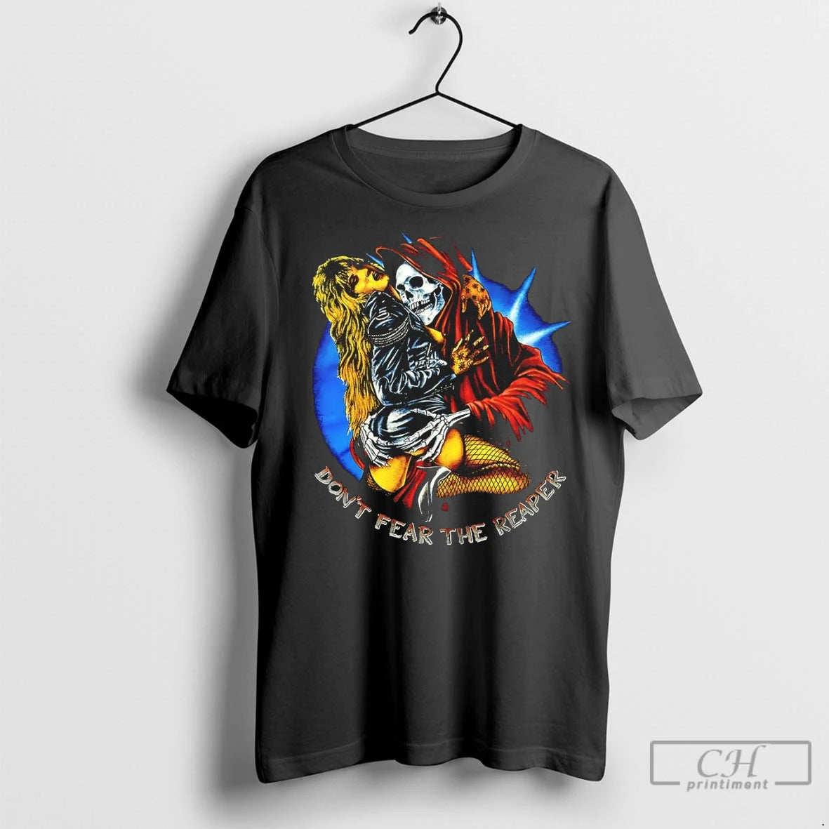 Premium Dont Fear The Reaper Blue Oyster Cult Classic Rock Song Skeleton