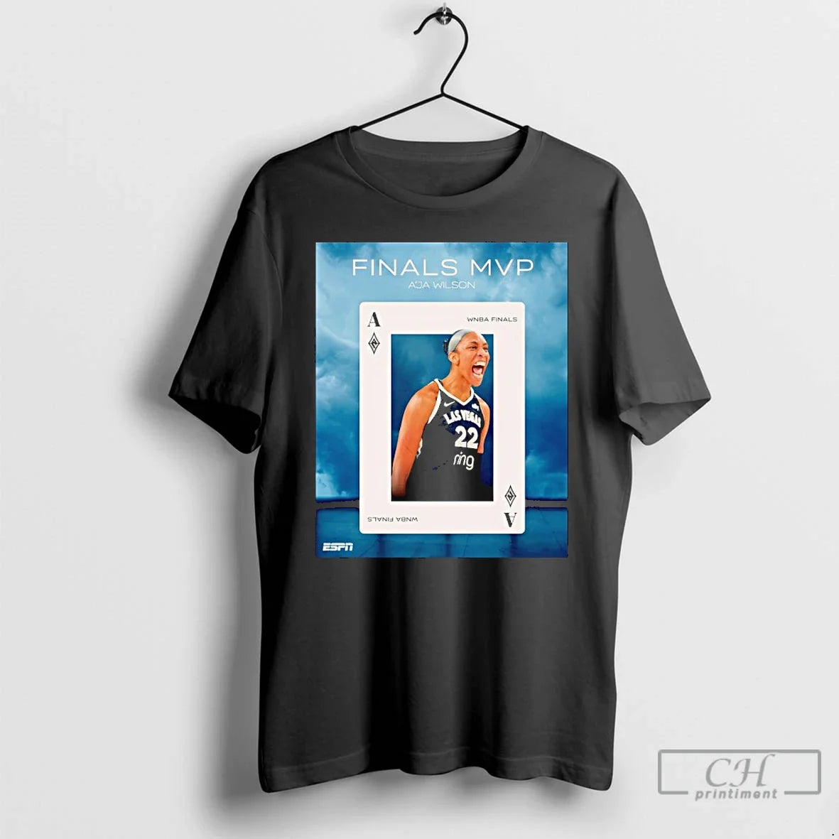Premium Finals Mvp Aja Wilson Wnba Finals T Shirts