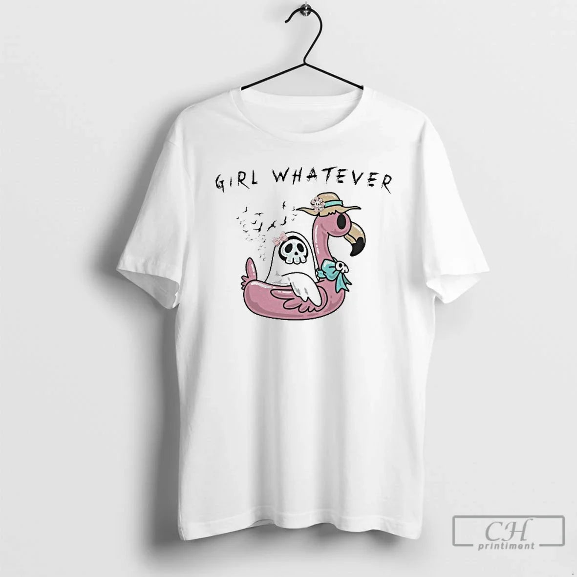 Premium Ghosty Girl Whatever T Shirts