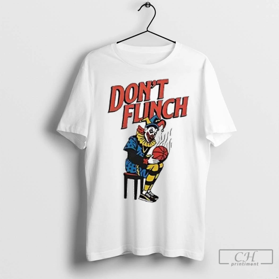 Premium Indiana Fever Wnba Dont Flinch The Joker Clown Basketball Ladies