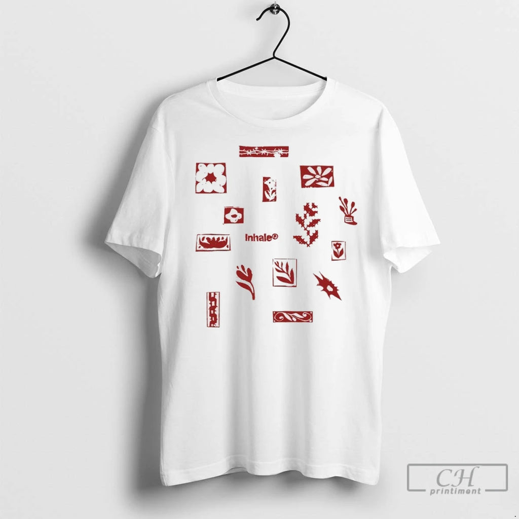 Premium Inhaler Tatreez Flowers Palestine Charity