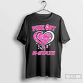 Premium Kansas State Wildcats Pink Out Breast Cancer T Shirts