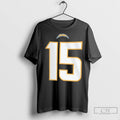 Premium Ladd Mcconkey 15 Los Angeles Chargers 2025 Name And Number 2 Sided