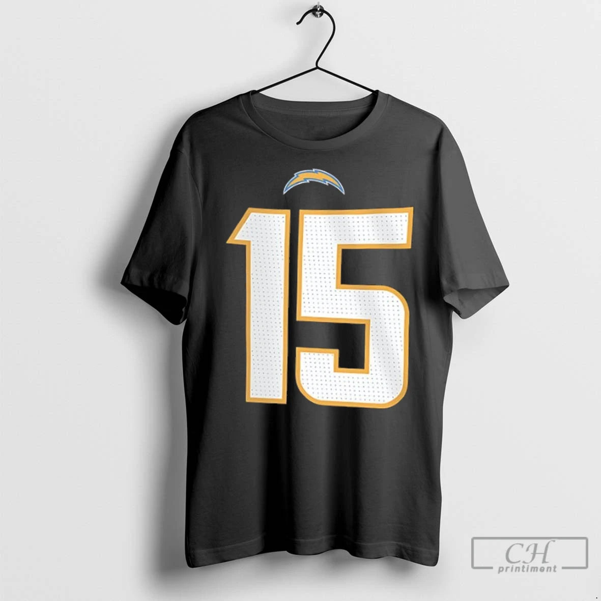 Premium Ladd Mcconkey 15 Los Angeles Chargers 2025 Name And Number 2 Sided