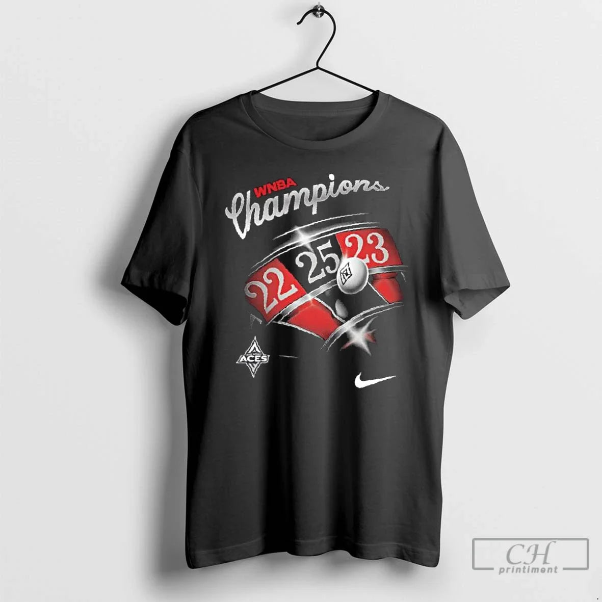 Premium Las Vegas Aces 2025 Wnba 3x Champs Poker T Shirts