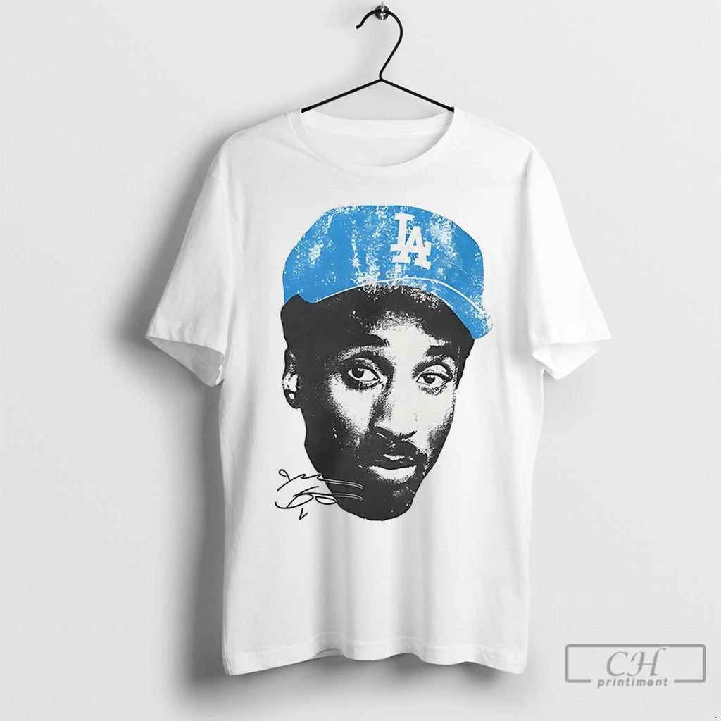 Premium Los Angeles Dodgers Kobe Bryant Portrait Signature