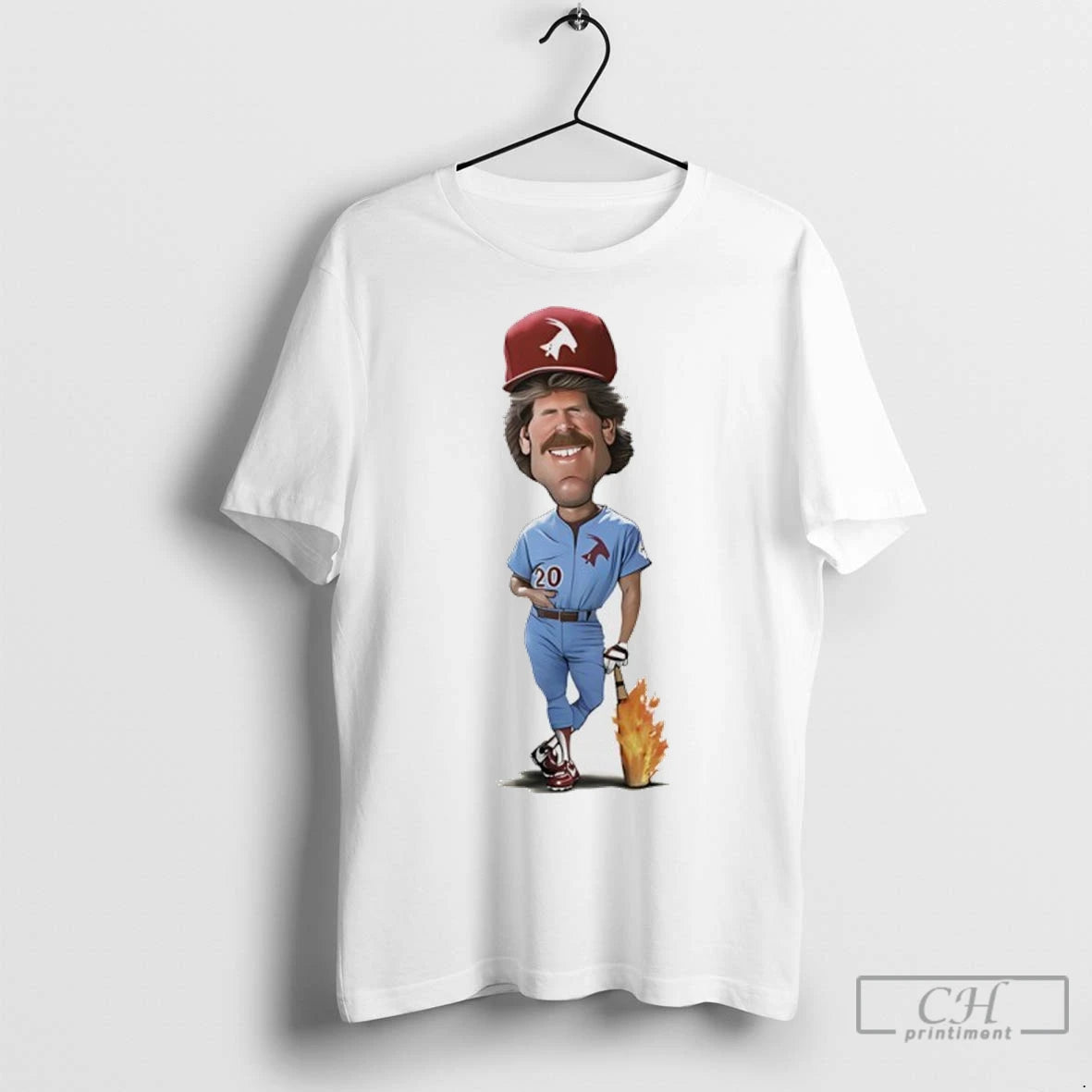 Premium Michael Jack Schmidt Philladelphia Phillies Caricature